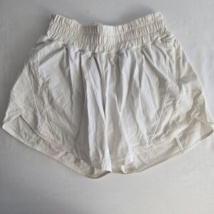Lululemon Athletica Cream Athletic Shorts